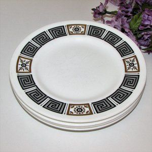 4 Wedgwood ASIA Bread Plates 6 1/8" Bone China R4288 Vintage Dinnerware England